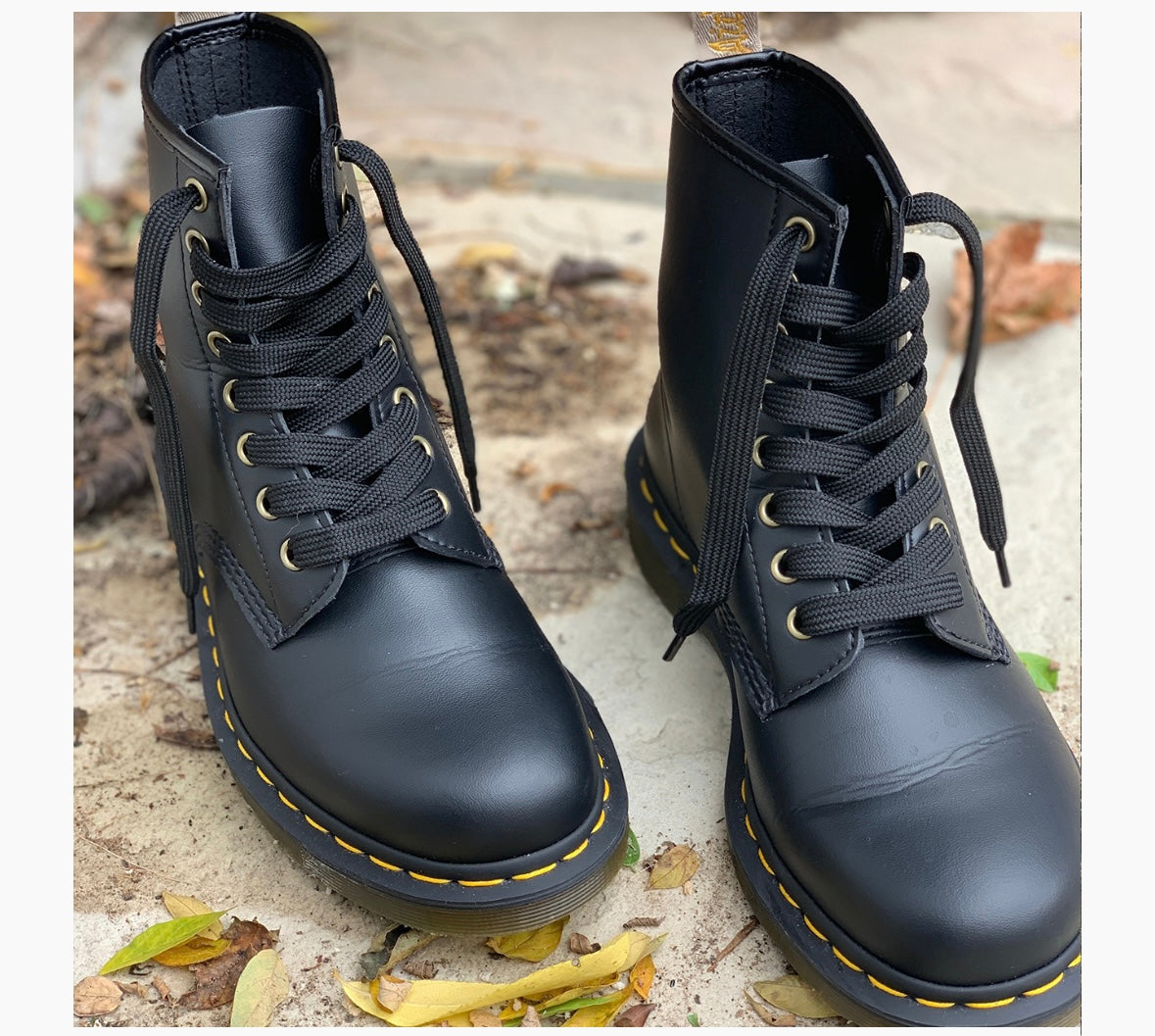 Flat Black Shoeslaces